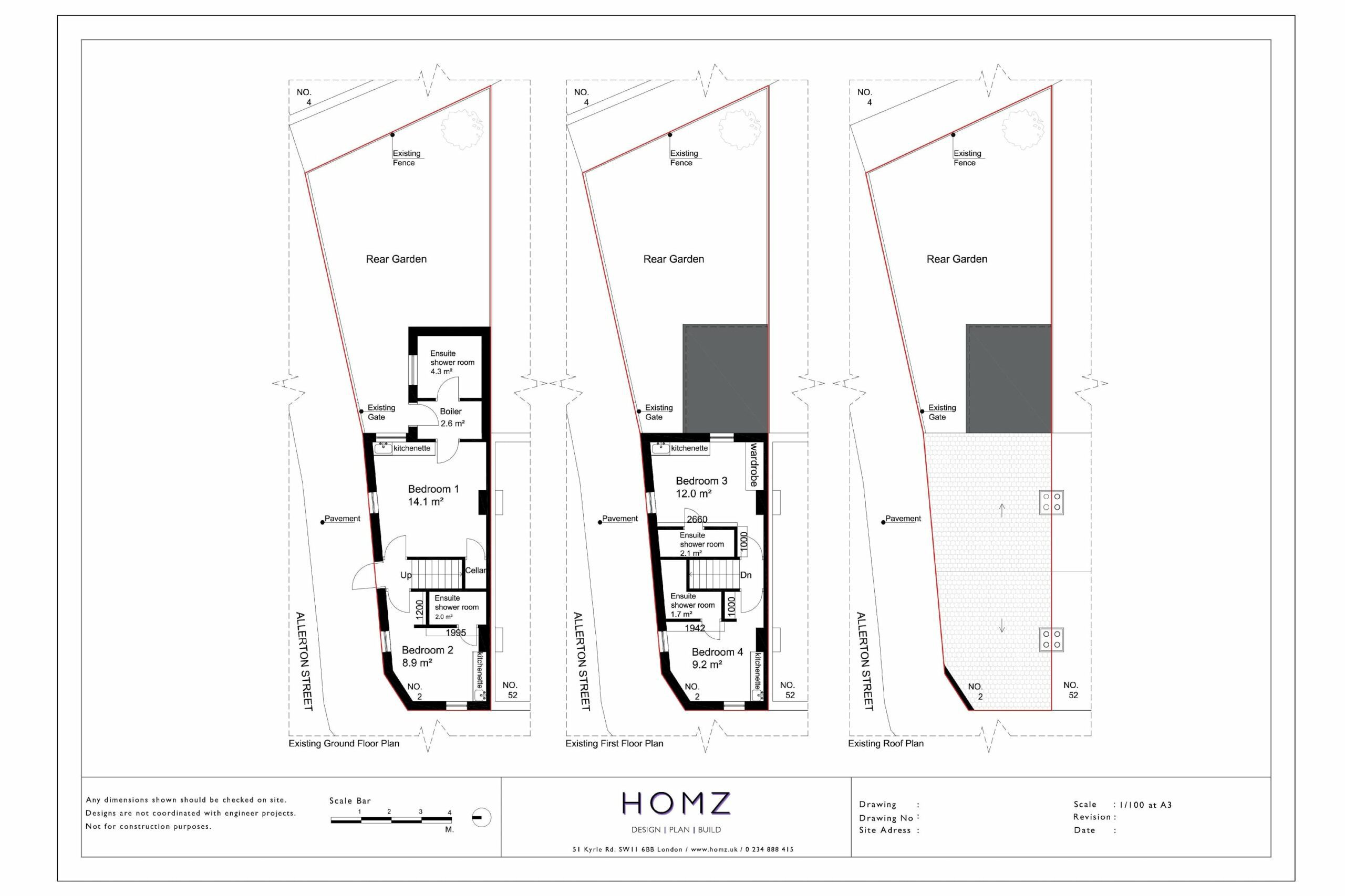 Change Of Use From Dwelling To Holiday Let City Of Doncaster Council Existing Plans by Homz