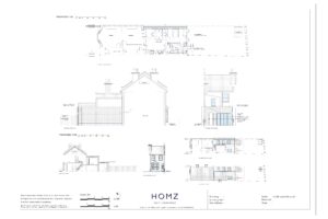Single Storey Side Return HOMZ Rear Extension - London Borough Of Southwark Proposed Plans by Homz